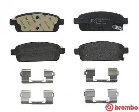 Brake Pad Set, disc brake P 59 087 Brembo, Image 2