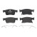 Brake Pad Set, disc brake P 59 091 Brembo