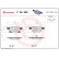 Brake Pad Set, disc brake P 59 092 Brembo, Thumbnail 3