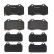 Brake Pad Set, disc brake P 59 094 Brembo