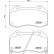 Brake Pad Set, disc brake P 59 094 Brembo, Thumbnail 3
