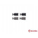 Brake Pad Set, disc brake P 61 002 Brembo, Thumbnail 3