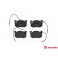 Brake Pad Set, disc brake P 61 029 Brembo, Thumbnail 2