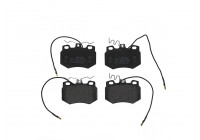 Brake Pad Set, disc brake P 61 031 Brembo