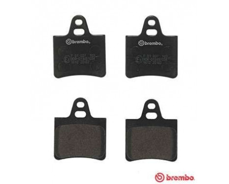 Brake Pad Set, disc brake P 61 037 Brembo, Image 2