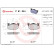 Brake Pad Set, disc brake P 61 044 Brembo, Thumbnail 3