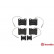 Brake Pad Set, disc brake P 61 047 Brembo, Thumbnail 2