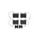 Brake Pad Set, disc brake P 61 047 Brembo, Thumbnail 3