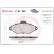 Brake Pad Set, disc brake P 61 052 Brembo, Thumbnail 3