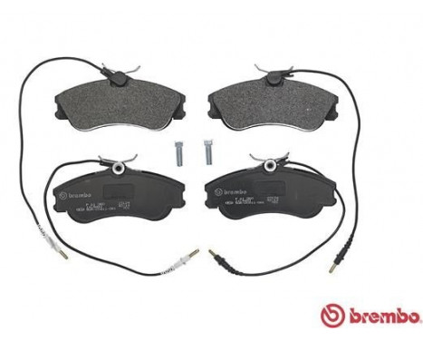 Brake Pad Set, disc brake P 61 060 Brembo, Image 2