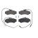 Brake Pad Set, disc brake P 61 060 Brembo, Thumbnail 3