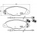 Brake Pad Set, disc brake P 61 061 Brembo, Thumbnail 2