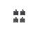 Brake Pad Set, disc brake P 61 062 Brembo, Thumbnail 3