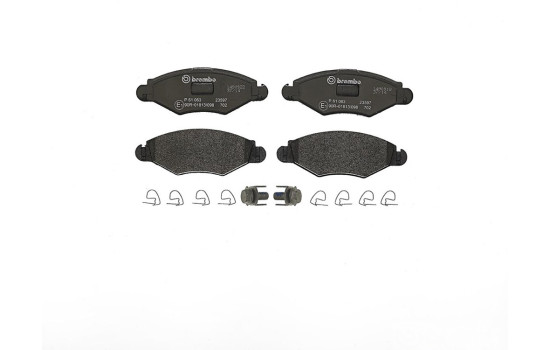 Brake Pad Set, disc brake P 61 063 Brembo