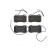 Brake Pad Set, disc brake P 61 064 Brembo, Thumbnail 3