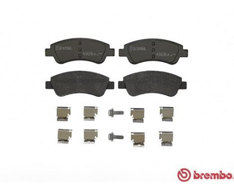 Brake Pad Set, disc brake P 61 066 Brembo, Image 2
