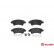 Brake Pad Set, disc brake P 61 067 Brembo, Thumbnail 2