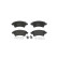 Brake Pad Set, disc brake P 61 067 Brembo, Thumbnail 3