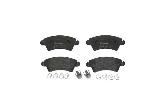 Brake Pad Set, disc brake P 61 067 Brembo, Image 3