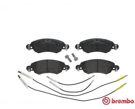 Brake Pad Set, disc brake P 61 070 Brembo, Image 2