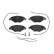 Brake Pad Set, disc brake P 61 071 Brembo, Thumbnail 3