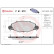 Brake Pad Set, disc brake P 61 072 Brembo, Thumbnail 3