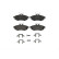 Brake Pad Set, disc brake P 61 074 Brembo, Thumbnail 3