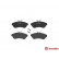 Brake Pad Set, disc brake P 61 075 Brembo, Thumbnail 2