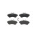 Brake Pad Set, disc brake P 61 075 Brembo, Thumbnail 3