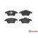 Brake Pad Set, disc brake P 61 076 Brembo, Thumbnail 2