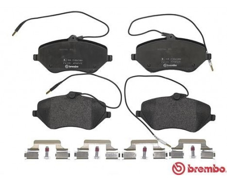 Brake Pad Set, disc brake P 61 078 Brembo, Image 2