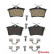 Brake Pad Set, disc brake P 61 084 Brembo, Thumbnail 2