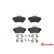 Brake Pad Set, disc brake P 61 095 Brembo, Thumbnail 2