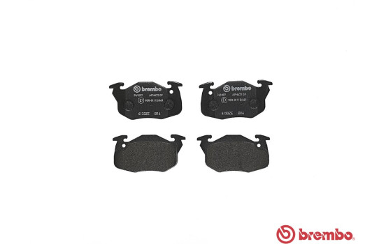 Brake Pad Set, disc brake P 61 097 Brembo