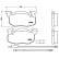 Brake Pad Set, disc brake P 61 099 Brembo, Thumbnail 3