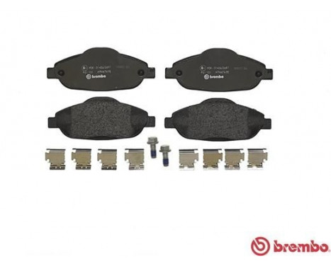 Brake Pad Set, disc brake P 61 101 Brembo, Image 2