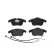 Brake Pad Set, disc brake P 61 106 Brembo, Thumbnail 3