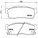 Brake Pad Set, disc brake P 61 108 Brembo, Thumbnail 3