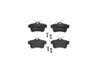 Brake Pad Set, disc brake P 61 114 Brembo