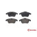 Brake pad set, disc brake P 61 117X Brembo, Thumbnail 2