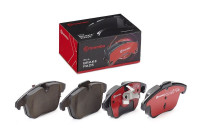Brake pad set, disc brake P 61 117X Brembo