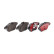 Brake pad set, disc brake P 61 117X Brembo, Thumbnail 3