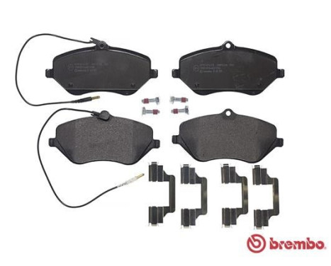 Brake Pad Set, disc brake P 61 119 Brembo, Image 3