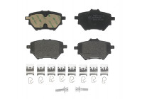 Brake Pad Set, disc brake P 61 122 Brembo