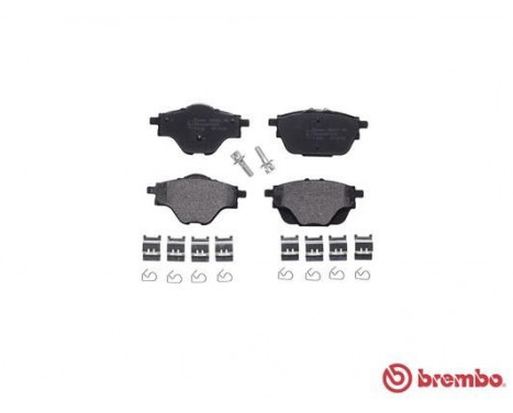 Brake Pad Set, disc brake P 61 124 Brembo, Image 2