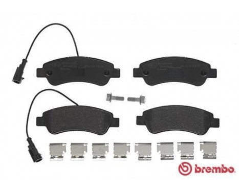 Brake Pad Set, disc brake P 61 125 Brembo, Image 3