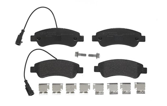 Brake Pad Set, disc brake P 61 125 Brembo, Image 3