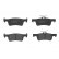 Brake Pad Set, disc brake P 61 126 Brembo