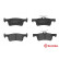 Brake Pad Set, disc brake P 61 126 Brembo, Thumbnail 2