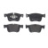 Brake pad set, disc brake P 61 135X Brembo, Thumbnail 2